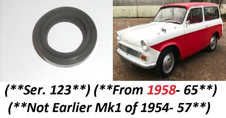 GEARBOX EXTENSION REAR OIL SEAL (Hillman Husky) (Ser.1,2,3) (**Not Mk1**) (**From 1958- 65 Only**) 